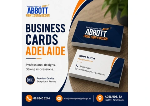 Business Cards Adelaide – Make Every First Impression Count