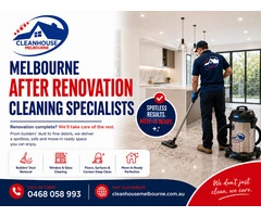 Melbourne After Renovation Cleaning Specialists