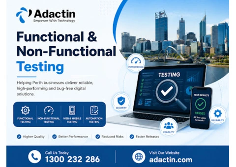 Functional & Non-Functional Testing Brisbane