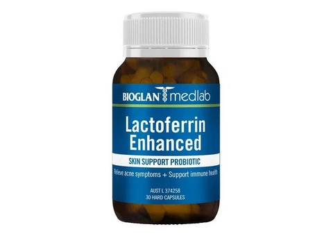 Buy Bioglan Medlab Lactoferrin Enhanced 30 Capsules Australia