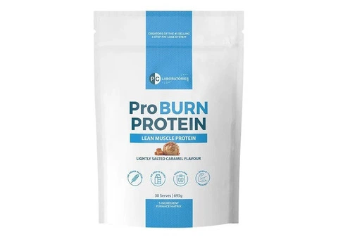 Buy PC Laboratories ProBURN Protein Salted Caramel 695gm Australia