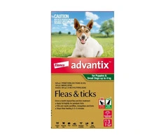 Advantix For Small Dogs & Pups Up To 4Kg