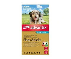 Advantix For Medium Dogs 4 To 10Kg