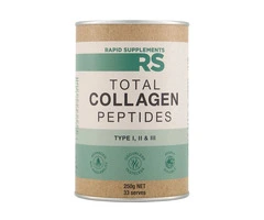 Rapid Supplements Total Collagen Peptides for Daily Wellness