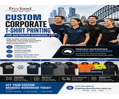 Custom Corporate T-Shirt Printing for Australian Businesses