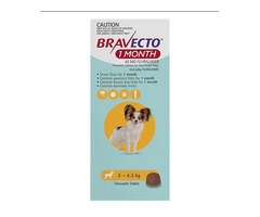 Bravecto 1 Month Chew for Very Small Dogs