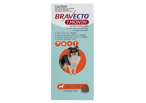 Bravecto 1 Month Chew for Small Dogs