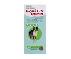 Bravecto 1 Month Chew for Medium Dogs