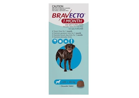 Bravecto 1-Month Chew for Large Dogs