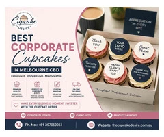 Best Corporate Cupcakes in Melbourne CBD - The Cupcake Desire