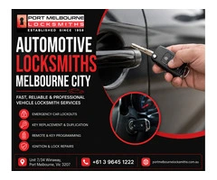Locksmiths Port Melbourne