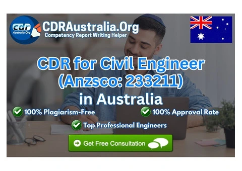 CDR for Civil Engineer (ANZSCO: 233211) - CDRAustralia.Org