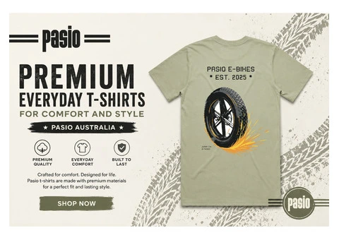Premium Everyday T-Shirts for Comfort and Style | Pasio Australia