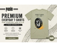 Premium Everyday T-Shirts for Comfort and Style | Pasio Australia
