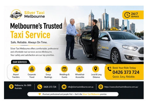 Affordable & Luxury Taxi Service in Melbourne – Reliable Airport Transfers 24/7