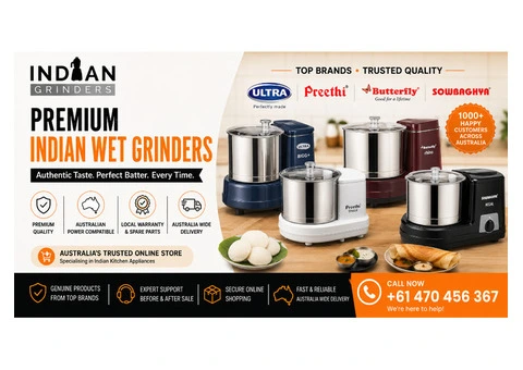 Buy Reliable Indian Wet Grinders at Great Prices Today