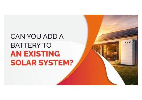 Adding Battery to Existing Solar System for Greater Energy Independence