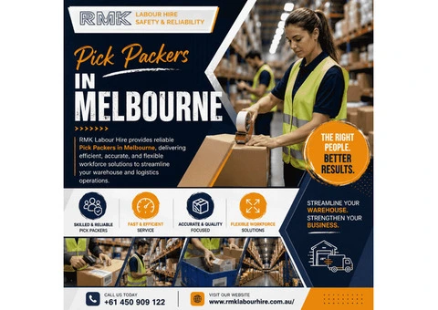 Pick Packers in Melbourne