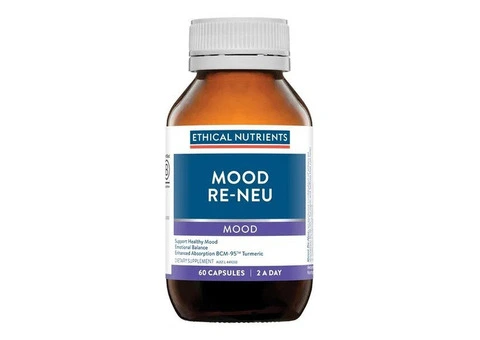 Buy Ethical Nutrients Mood Re-Neu 60 Capsules Australia