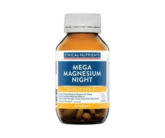 Buy Ethical Nutrients Mega Magnesium Night 50 Tablets Australia