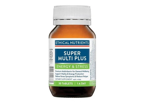 Buy Ethical Nutrients Super Multi Plus Tablets Australia | 30, 60 & 120 Tablets