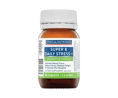 Buy Ethical Nutrients Super B Stress+ Tablets Australia | 30 & 60 Tablets
