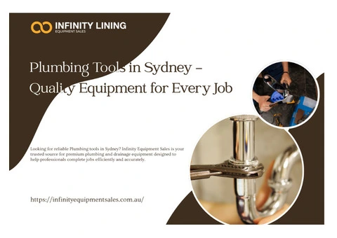 Plumbing Tools in Sydney – Quality Equipment for Every Job