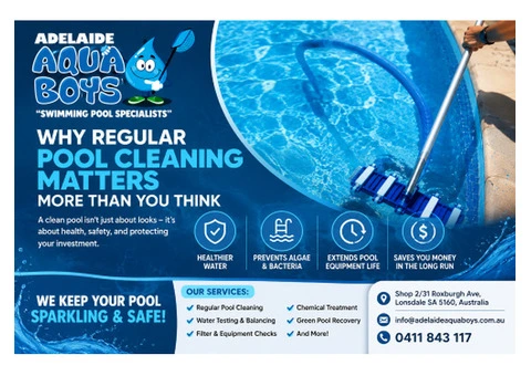 Adelaide Aqua Boys – Professional Pool Cleaning & Maintenance Services
