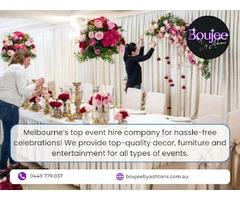 Boujee By Ashtons – Creating Stylish Events with Luxury Party Styling