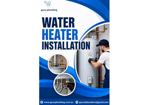 Affordable Water Heater Installation Services