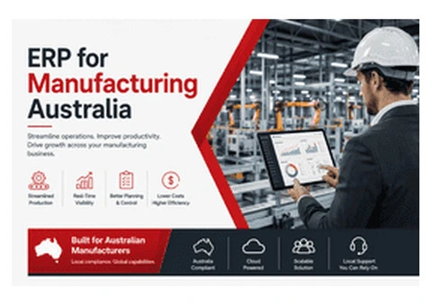 ERP for Manufacturing Australia