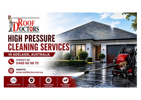 High Pressure Cleaning Services In Adelaide