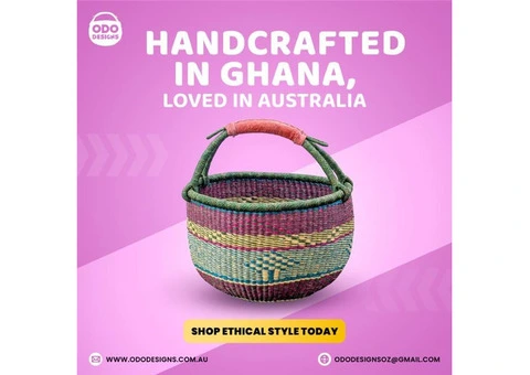 About ODO Designs | African Market Baskets & Ghanaian Craftsmanship