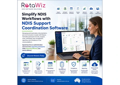 Simplify NDIS Workflows with NDIS Support Coordination Software