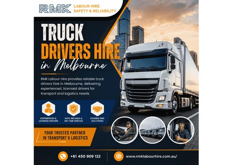 Truck Drivers Hire in Melbourne