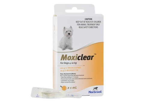 Moxiclear for Small Dogs 4-10 kg