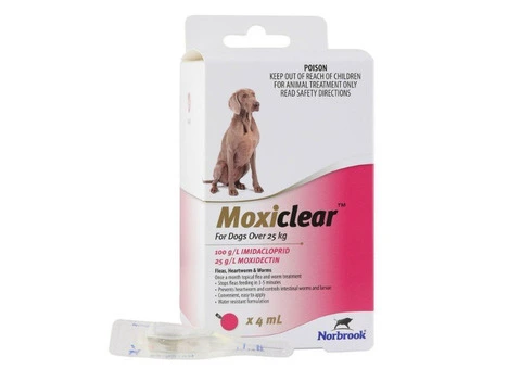 Moxiclear for Large Dogs Over 25 kg