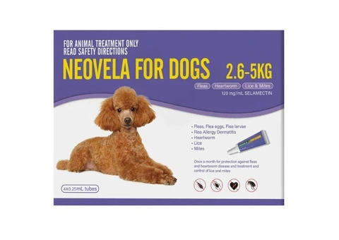 Neovela (Selamectin) Flea and Worming For Dogs