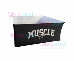 Fabricated; certified heavy-duty exhibition hanging signage