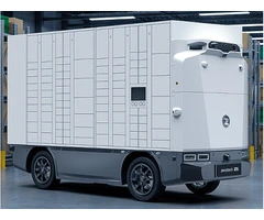 Z5 Multi-Locker Robovan - Driverless Delivery Vans | Zelostech
