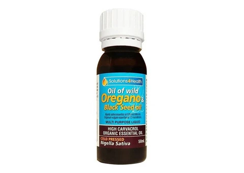 Buy Solutions4Health Wild Oregano & Black Seed Oil 50ml Australia