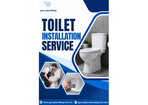 Expert Toilet Installation Service for Homes & Businesses