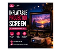 Inflatable Projector Screen Hire for Outdoor Events Across Sydney
