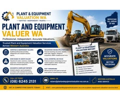 Plant and Equipment Valuer WA – Certified Valuation Services