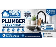Plumber Sydenham