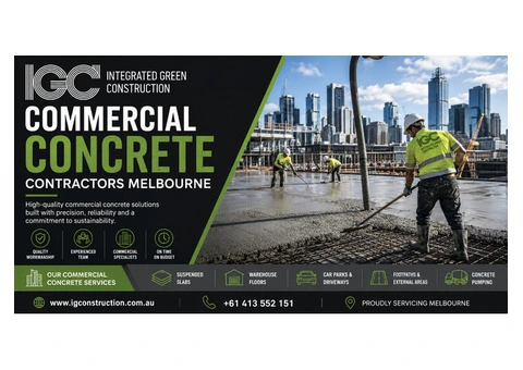 Commercial Concreters Melbourne