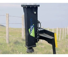 QuikFence ThunderPro - Percussion, Excavator & Hammer Post Driver