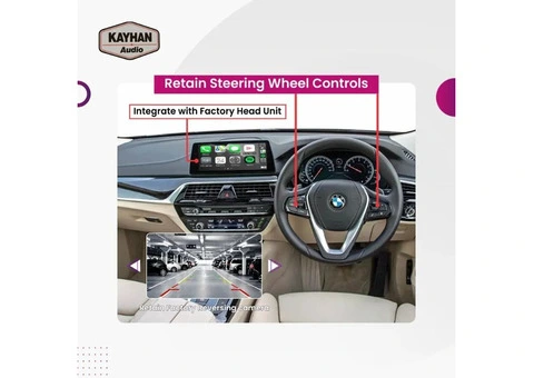 Wireless Apple CarPlay & Android Auto Module For BMW 6 2018-2020 - 3/3