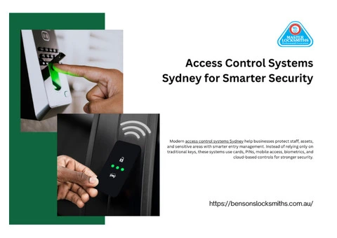 Access Control Systems Sydney for Smarter Security