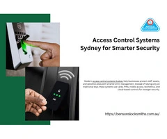 Access Control Systems Sydney for Smarter Security